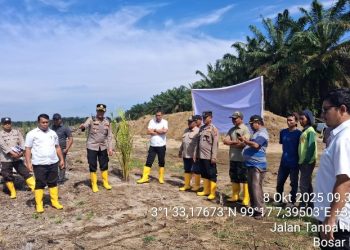 Polsek Tanah Jawa Tanam 50 Hektare Jagung di Lahan PTPN IV, Wujud Komitmen Polri Dukung Ketahanan Pangan.