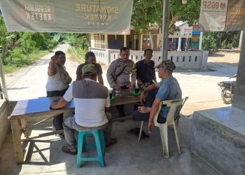 Dekat Dengan Warga, Polsek Bosar Maligas Perkuat Sinergi Lewat Patroli & Sambang Kamtibmas di Banjar Hulu.