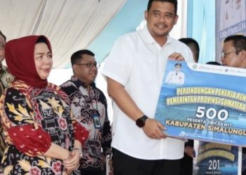 Wakil Bupati Simalungun: Pemkab Simalungun Siap Bersinergi Dengan Pemprovsu Perluas Perlindungan Bagi Pekerja Rentan.