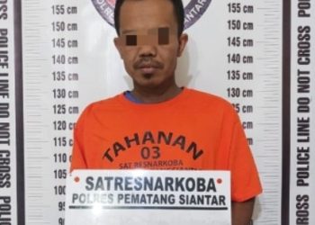 Miliki Sabu 1,40 Gram, Polres Pematangsiantar Amankan Pria Asal Simalungun.