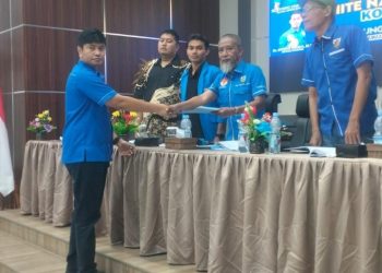 Gelar Musda Ke - XIV di Ruang Serbaguna Pemko, Frengki Simanjuntak Terpilih Sebagai Ketua KNPI Pematangsiantar.