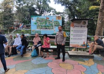 Antisipasi Guantibmas, Polsek Siantar Barat Patroli Tempat Objek Wisata.