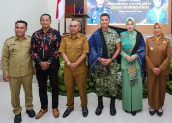 Wali Kota Pematangsiantar Wesly Silalahi, SH, MKn Diwakili Wakil Wali Kota Herlina Hadiri  Ramah Tamah & Silaturahmi Penyambutan Komandan Resort Militer (Danrem) 022/Pantai Timur (PT) Kodam I/Bukit Barisan (BB), Pejabat Danrem 022/PT Berganti Dari Kolonel Inf Agus Supriyono, SE, MHan Kepada Kolonel Inf Sandi Kamidianto SIP, MIP.