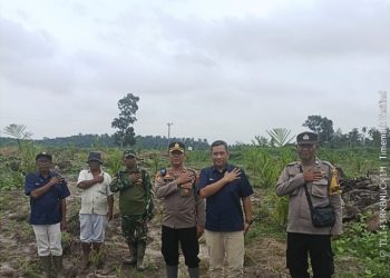 Kapolsek Tanah Jawa Gelar Rangkaian Kegiatan, Perkuat Sinergi Ketahanan Pangan di Hatonduhan.