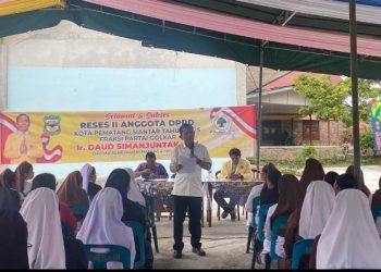 Anggota Yang Juga Wakil Ketua DPRD Pematangsiantar Ir. Daud Simanjuntak, MM Menjawab Segala Keluhan Masyarakat Dalam Reses II Anggota DPRD Tahun 2025.