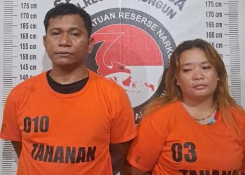 Sat Narkoba Polres Simalungun Gulung Pasangan Kekasih Pengedar Sabu, Amankan 7,93 Gram Barang Bukti.