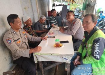 Sat Binmas Polres Pematangsiantar Sambang Kamtibmas Guna Ciptakan Situasi Aman & Kondusif.