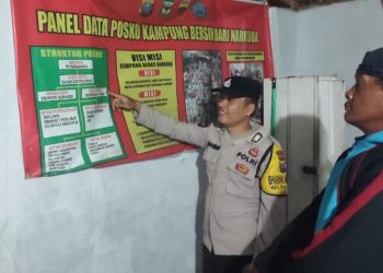 Tingkatkan Patroli Malam Hari, Polsek Siantar Martoba SALING di Pos Kamling Jalan Sitalasari.
