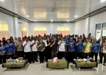 Kapolsek Perdagangan Hadiri Konsultasi Publik Pembangunan Pabrik Bio Avtur di KEK Sei Mangkei.
