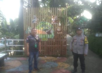 Polsek Siantar Barat Patroli di Tempat Keramaian Antisipasi Guan Kamtibmas.