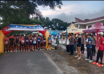 Kapolsek Siantar Martoba Hadiri Pengamanan Fe Art Fast VI Fun Run Tahun 2025.
