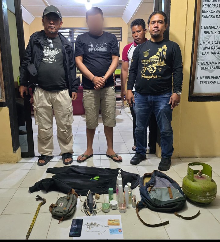 Operasi Senyap Dini Hari, Tim Laser Anti Bandit Polres Simalungun Sergap Pelaku Curat Tanpa Ampun.