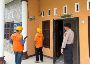 Sat Samapta Polres Pematangsiantar Dampingi Pelaksanaan P2TL di Pemukiman Masyarakat.