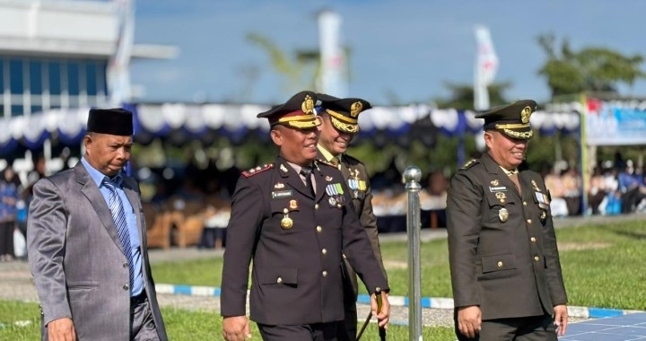 Kapolres Simalungun Hadiri Upacara Sumpah Pemuda Ke - 97, Ajak Pemuda Bergerak Wujudkan Indonesia Bersatu.