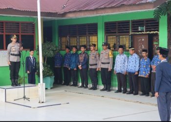 Police Go To School, Kapolres Pematangsiantar Sampaikan Pesan Moral & Kedisiplinan.