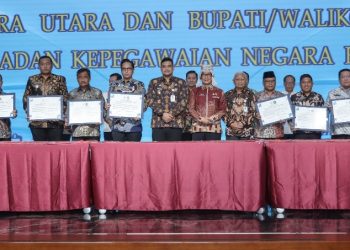 Wali Kota Pematangsiantar Wesly Silalahi, SH, MKn Hadiri Kegiatan Penguatan Penerapan Manajemen ASN Pada Pemerintah Daerah Se - Provinsi Sumut & BKN Republik Indonesia.