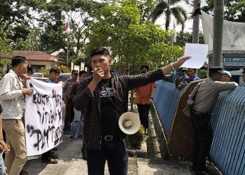 Ketua Ikatan Mahasiswa dan Pemuda (GIMP) Sumut Indra Simarmata.