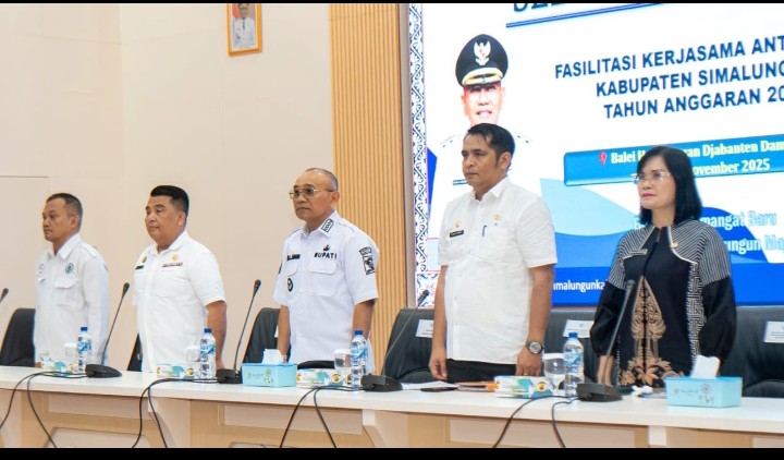 Bupati Simalungun Resmi Buka Fasilitasi Kerja Sama Antar Desa Tahun 2025.