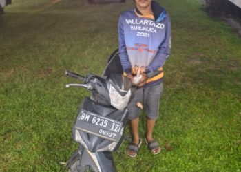 Kerja Keras Personel Polsek Tanah Jawa Resor Simalungun Berbuah Manis, Berhasil Amankan Tersangka Penggelapan Sepeda Motor.