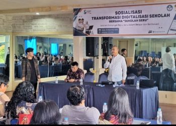 Dinas Pendidikan Simalungun Gelar Sosialisasi Transformasi Digitalisasi Sekolah Bersama "Sekolah SeRu".