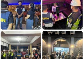 Cegah Penyalahgunaan Narkoba, Polres Pematangsiantar Razia Tempat Hiburan Malam.