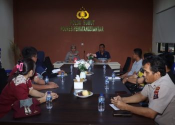 Kapolres Pematangsiantar Pimpin Rakor Dengan Supplier SPPG.