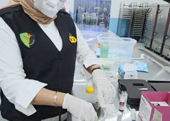 Dokkes Polres Pematangsiantar Safety Food Makanan Bergizi Gratis Sebelum Didistribusikan Ke Sekolah.