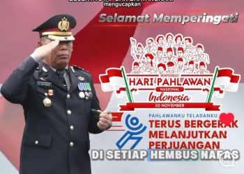 Hari Pahlawan Nasional, Kapolres Simalungun Ajak Masyarakat Teruskan Perjuangan Pahlawan Menuju Indonesia Emas 2045.