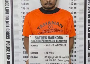 Polres Pematangsiantar Gagalkan Transaksi Narkotika di Gang Arjuna 6,30 Gram Sabu Diamankan.