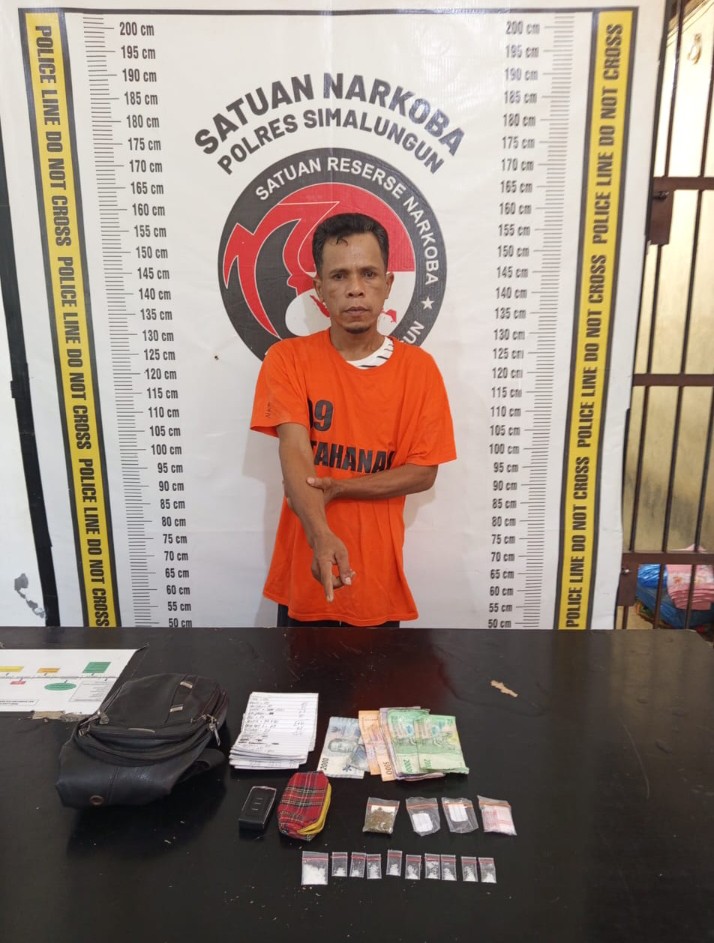Kerja Maksimal Polsek Perdagangan Berbuah Manis, Berhasil Ringkus Pengedar Narkoba Beserta Barang Bukti Sabu & Ganja.