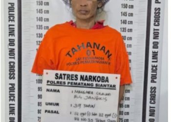 Polres Pematangsiantar Amankan MS Miliki Sabu 3,28 Gram di Jalan Melati.