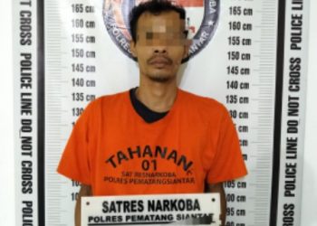 Pemilik Sabu 2,52 Gram Berhasil Ditangkap Polres Pematangsiantar Dari Lapangan Adam Malik.