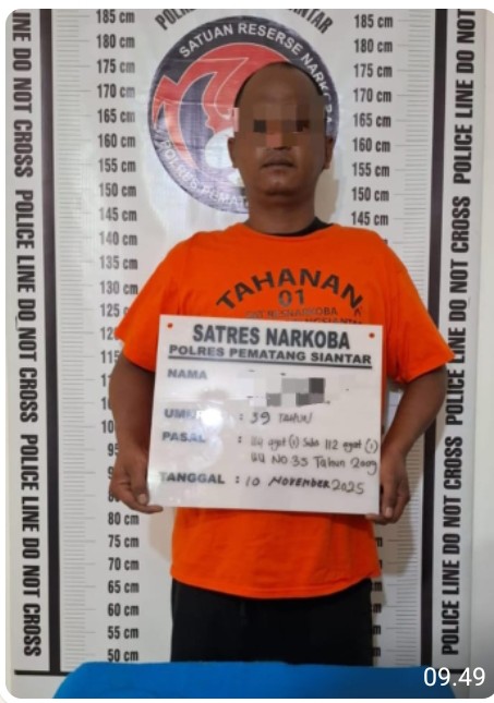 Polres Pematangsiantar Berhasil Ungkap Pemilik 10 Butir Ektasi di Jalan SM. Raja.