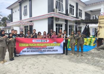 Satreskrim Polres Simalungun Bersama Satgas Pangan Gelar Operasi Pengawasan Harga Beras, Pastikan HET Terpenuhi di Pasar Tradisional & Ritel Modern.