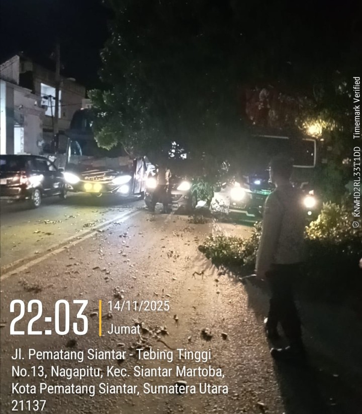 Polri Untuk Masyarakat Polsek Siantar Martoba Respon Aduan Masyarakat.