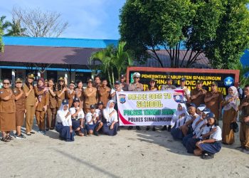 Polsek Tanah Jawa Gelar Sosialisasi Kamtibmas, Ajak Siswa SMP Jauhi Balap Liar & Media Sosial Negatif.