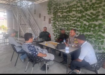 Bhabinkamtibmas Polsek Bosar Maligas Laksanakan Sambang & Patroli Dialogis, Tegaskan Soliditas Tiga Pilar Plus.