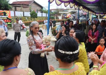 Kapolres Pematangsiantar Hadiri Perayaan Tahun Transformasi HKBP Parsaoran Nauli Tahun 2025.