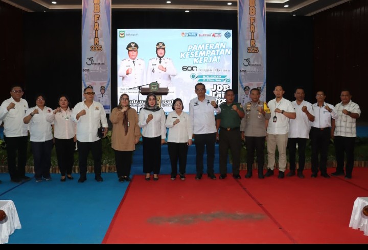 Wakapolres Pematangsiantar Hadiri Pembukaan Pameran Job Fair Siantar Tahun 2025.