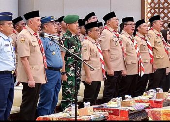 Wakil Bupati Simalungun Hadiri Pelantikan Pengurus Kwarda Sumut, Pramuka Didorong Perkuat Peran Dalam Pencegahan Narkoba.