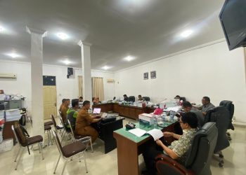 Rapat Kerja Komisi II DPRD Pelatangsiantar Dengan Dinas Pendidikan Kota Pematangsiantar.