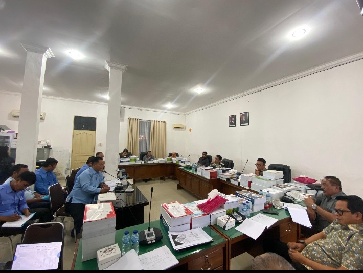 Rapat Kerja Komisi II DPRD Pematangsiantar Dengan Jajaran PDAM Tirtauli Kota Pematangsiantar.