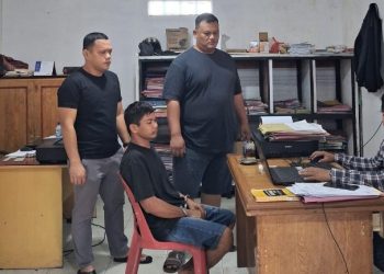 Ngebut ke Riau, Tim Reskrim Polsek Perdagangan Kejar Pelaku Penggelapan Mobil Avanza Rp 150 Juta Hingga Ke Rokan Hilir.