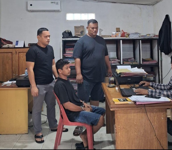 Ngebut ke Riau, Tim Reskrim Polsek Perdagangan Kejar Pelaku Penggelapan Mobil Avanza Rp 150 Juta Hingga Ke Rokan Hilir.