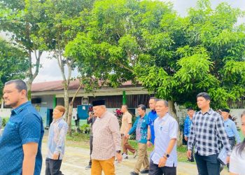Wakil Ketua DPRD Pematangsuantar Ir. Daud Simanjuntak, MM Dampingi Komisi E DPRD Sumut Kunjungan Kerja Kesekolah SMAN 5 Pematangsiantar, Untuk Memastikan Relokasi Bisa Secepatnya Teralisasi.