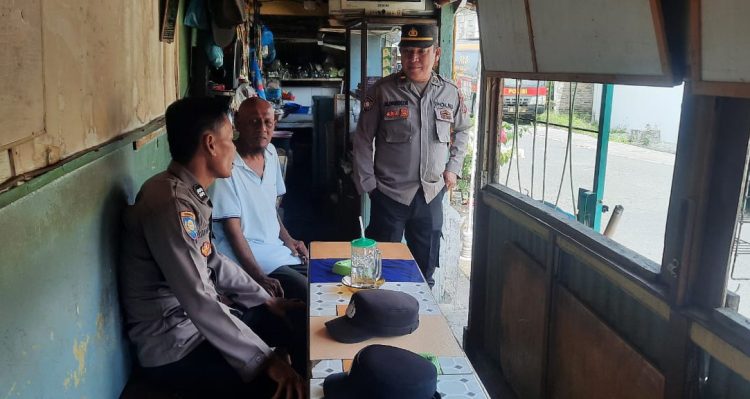 Sat Binmas Polres Pematangsiantar Sambang Kamtibmas Ciptakan Situasi Aman & Kondusif.