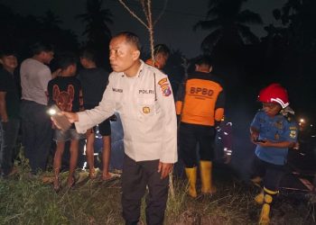 Respon Cepat, Polsek Siantar Martoba Cek TKP Kebakaran Rumah di Jalan Sibatu Batu.