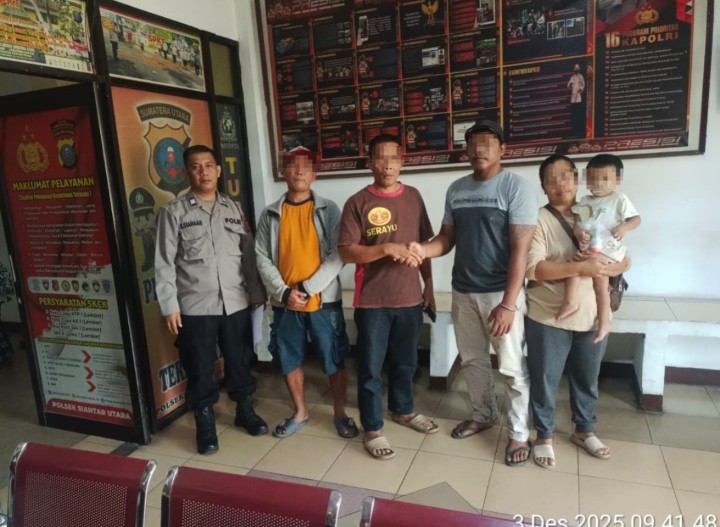 Polsek Siantar Utara Selesaikan Dugaan Penganiayaan Dengan Mediasi.