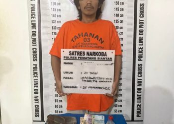 Pemuda Asal Simalungun Miliki 3 Paket Sabu Berhasil Diamankan Polres Pematangsiantar.