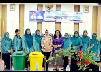 Sosialisasi Lingkungan Hidup : PKK di Simalungun Ditantang Jadi Agen Pembangunan Nagori Hijau.